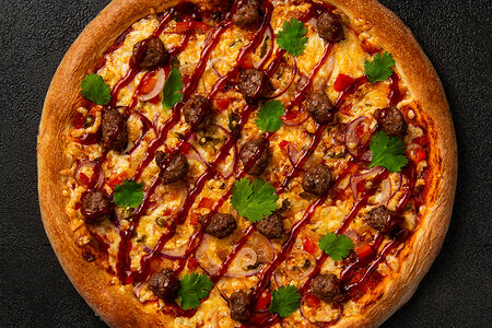 Пицца Кебаб Дабл Митбол Барбекю