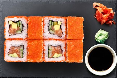 Калифорния с лососем