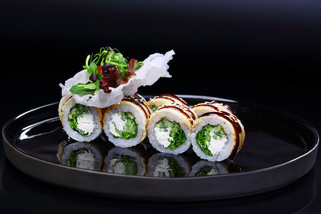 Ролл № 2 Угорь, сливочный сыр