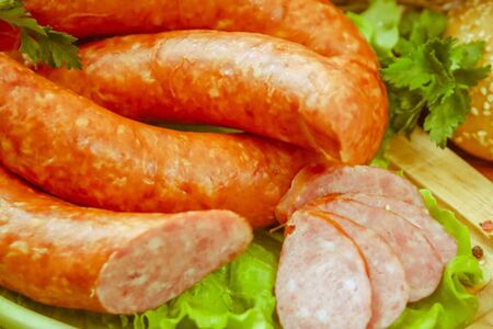 Колбаса Егерская с сыром