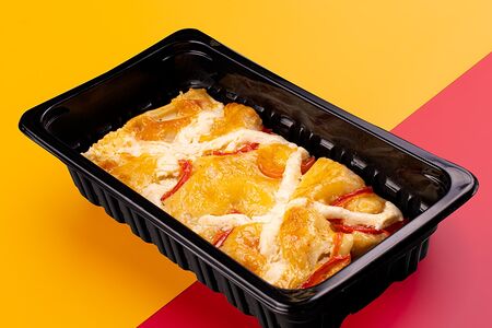 Лазанья с соусом карбонара