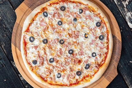 Пицца Крема Туна (тонкое тесто)