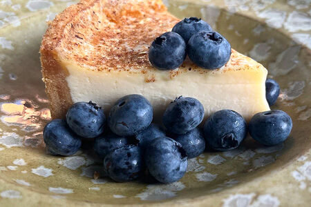 Ванильный тарт с ягодой