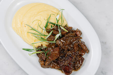 Телячья печень по-венециански