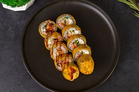 Унаги темпура ролл