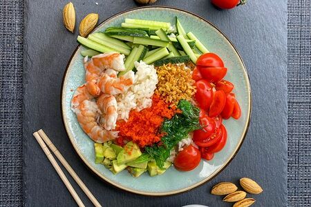 Поке с креветкой