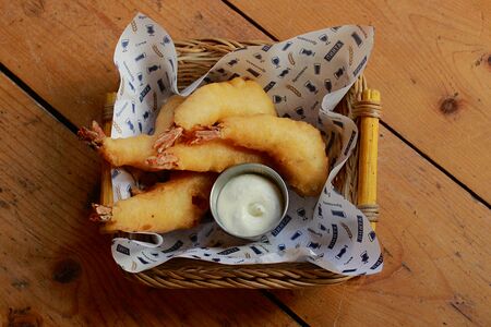 Креветки фри