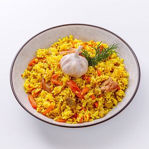 Восточный плов с курицей из казана