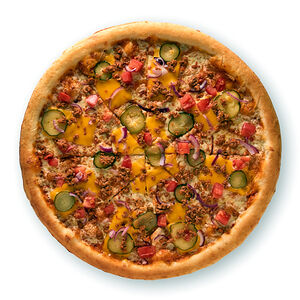 Пицца Ленивый бургер 40