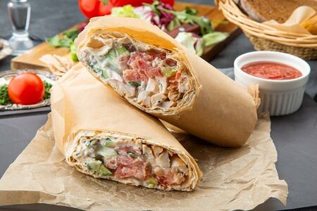 Шаверма с курицей