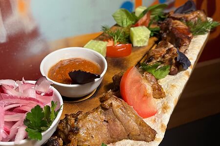 Шашлык из cвинoй вырезки