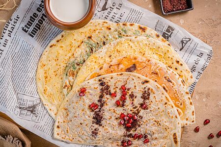 Кутаб с сыром