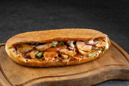 Донер Мексика с курицей