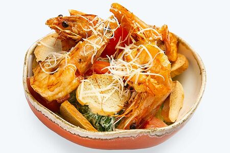 Цезарь с креветками