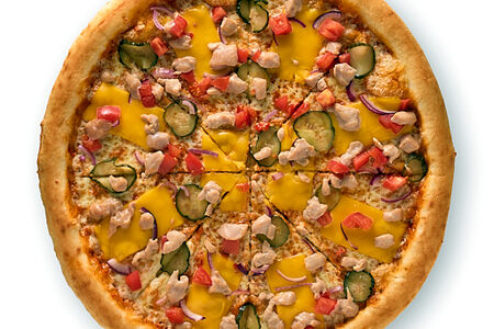 Пицца Ленивый Чикен Бургер 40