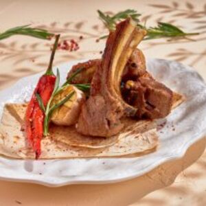 Шашлык из корейки из ягнёнка