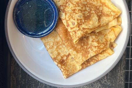 Блины с медом