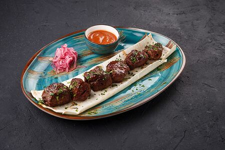 Шашлык из говяжьей вырезки