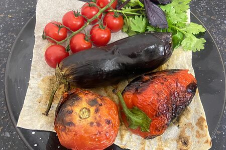 Баклажаны на мангале