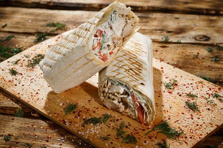 Шаурма микс (курица и свинина)