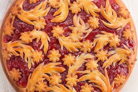 Пирог Клубничный