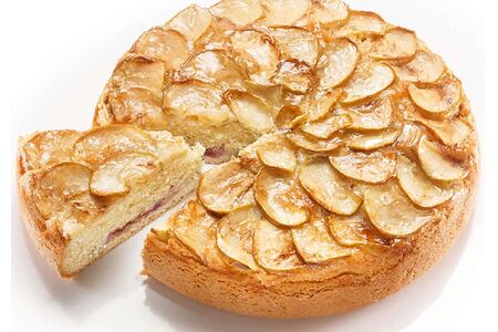 Шарлотка с яблоками