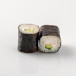 Мини-ролл с креветкой