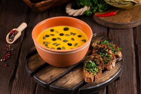 Крем суп из тыквы