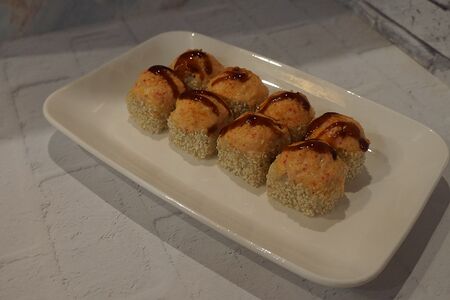 Запеченный с лососем