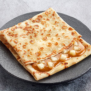 Блин яблочно-карамельный