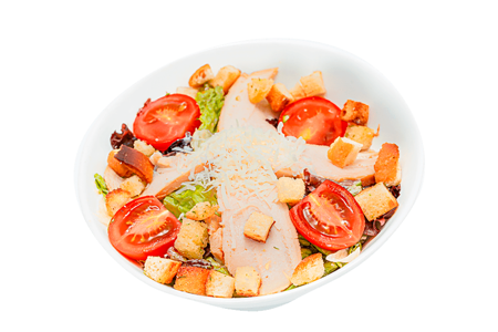 Салат цезарь с курицей