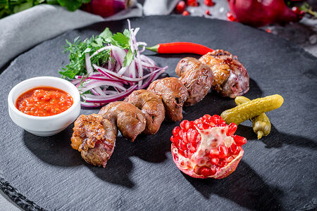 Шашлык из бараньих почек