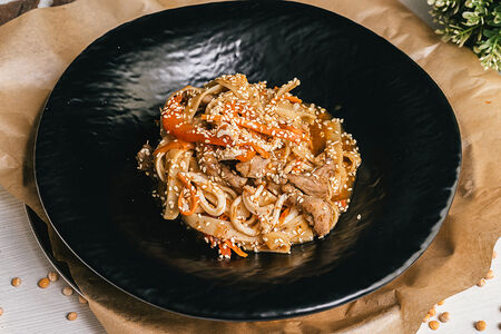 Тальятелле со свининой