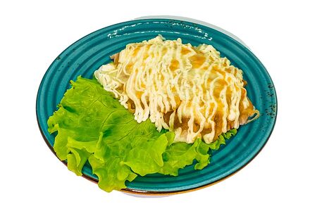 Свинина, запеченная с овощами