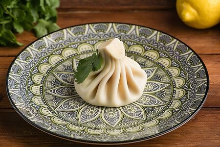 Хинкали с морепродуктами