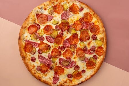 Мини-пицца Колбасная