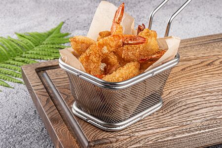 Креветки в панировке