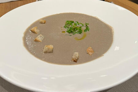 Крем-суп дня : Шампиньоны