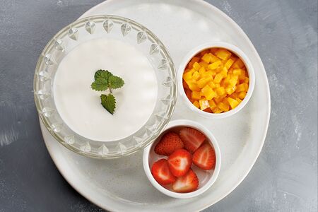 Домашний йогурт с манго