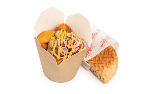 Деревенский ланч-бокс с копченой грудкой