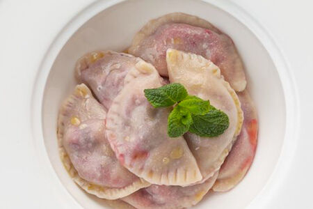 Вареники с вишней