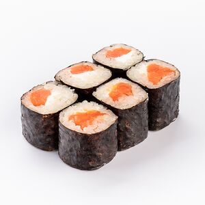 Ролл с лососем