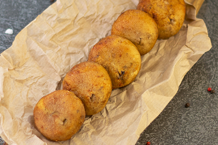 Грибы на углях