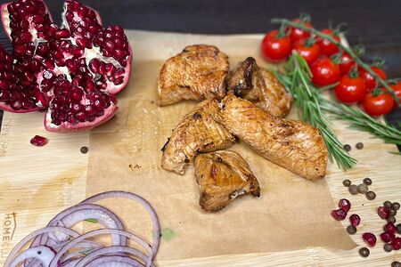 Шашлык из грудки индейки