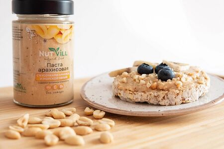Арахисовая паста Американская с морской солью NutVill