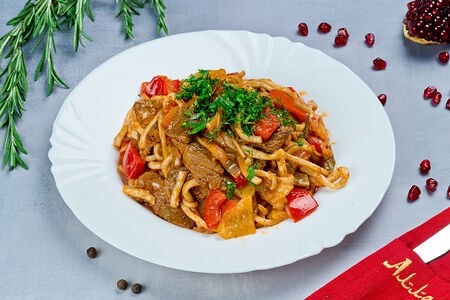 Жареный лагман