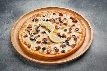 Пицца Дары моря большая