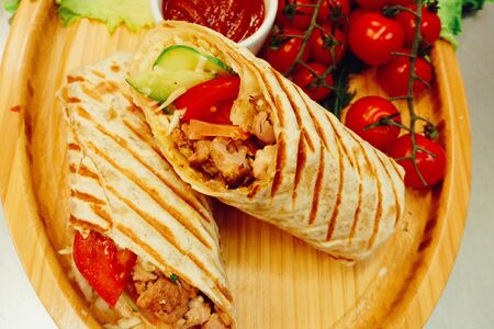 Шаурма куриная по-карски