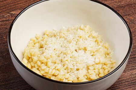 Птитим с пармезаном