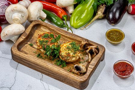 Грибы фаршированные